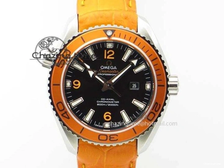 0507 Seamaster 300m Chrono SS YG OMF 1:1 Best Edition Blue Dial on SS YG Bracelet A Popular 7685